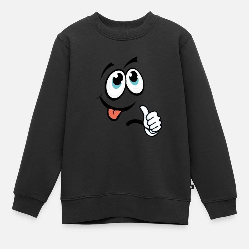 smile ok - Sweat Premium enfant bio - undefined