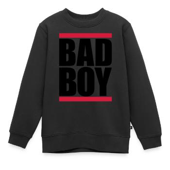 Beam Bad Boy - Kids Premium Organic Sweatshirt - black - Front - AI Model Kid Female (0cm)