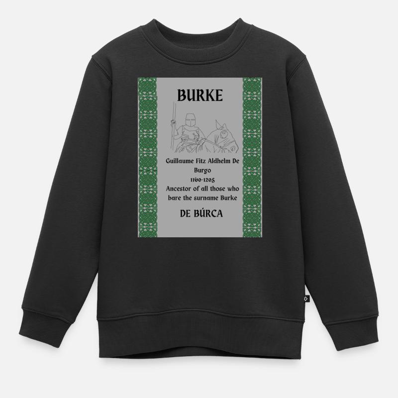 GuillFitz2 - Sweat Premium enfant bio - noir