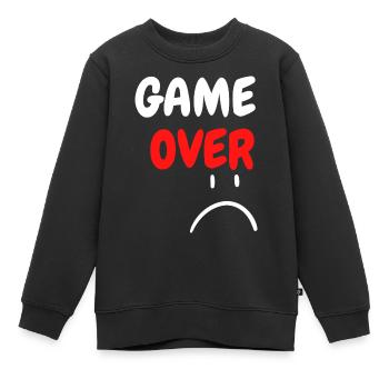 Fin du jeu - Sweat Premium enfant bio - noir - Devant - AI Model Kid Female (0cm)