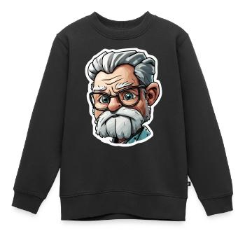 Médecin / professionnel de la santé / médecin / profession / spécialiste - Sweat Premium enfant bio - noir - Devant - AI Model Kid Female (0cm)