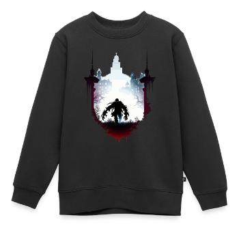 Die Mumie - Kinder Premium Organic Sweatshirt - Schwarz - Vorne - AI Model Kid Female (0cm)