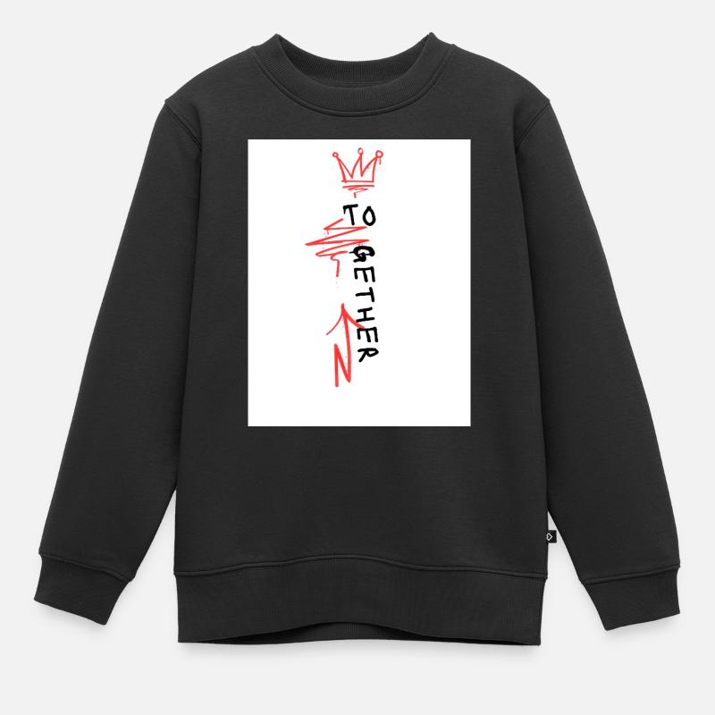 Ensemble - Sweat Premium enfant bio - noir