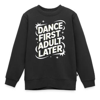 Tanzen Tänzer Tanzen - Kinder Premium Organic Sweatshirt - Schwarz - Vorne - AI Model Kid Female (0cm)