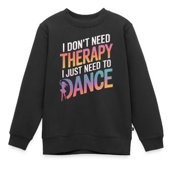 Tanzen Tänzer Tanzen - Kinder Premium Organic Sweatshirt - Schwarz - Vorne - AI Model Kid Female (0cm)