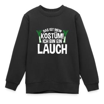 Carnaval de Jecken Carnaval - Sweat Premium enfant bio - noir - Devant - AI Model Kid Female (0cm)