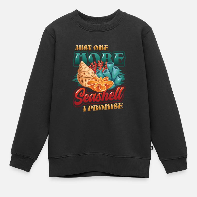Only one shell left, collector shell. - Kids Premium Organic Sweatshirt - black