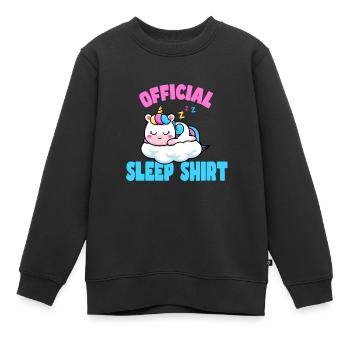 Gute Nacht - Kinder Premium Organic Sweatshirt - Schwarz - Vorne - AI Model Kid Female (0cm)