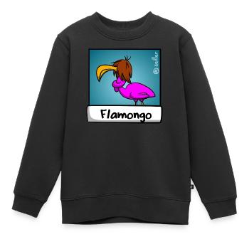 Was Ist Pink Und Behindert - Premium Edition - Kinder Premium Organic Sweatshirt - Schwarz - Vorne - AI Model Kid Female (0cm)
