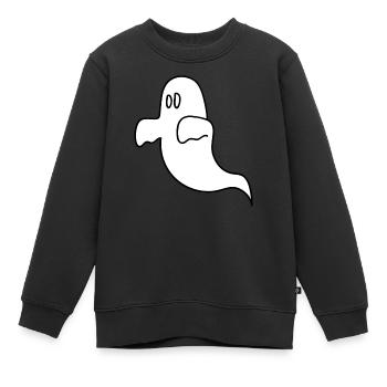 Geist - Kinder Premium Organic Sweatshirt - Schwarz - Vorne - AI Model Kid Female (0cm)