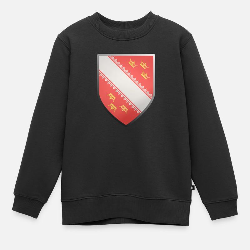 Alsace - Sweat Premium enfant bio - noir