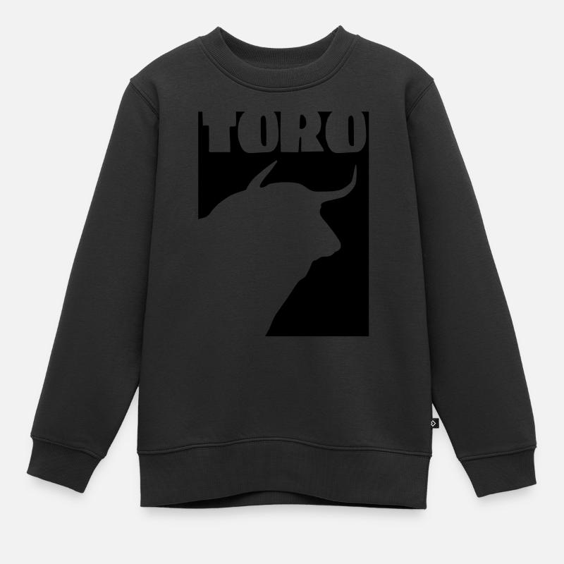 toro 4 - Sweat Premium enfant bio - noir