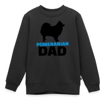 Spitz - Kinder Premium Organic Sweatshirt - Schwarz - Vorne - AI Model Kid Female (0cm)