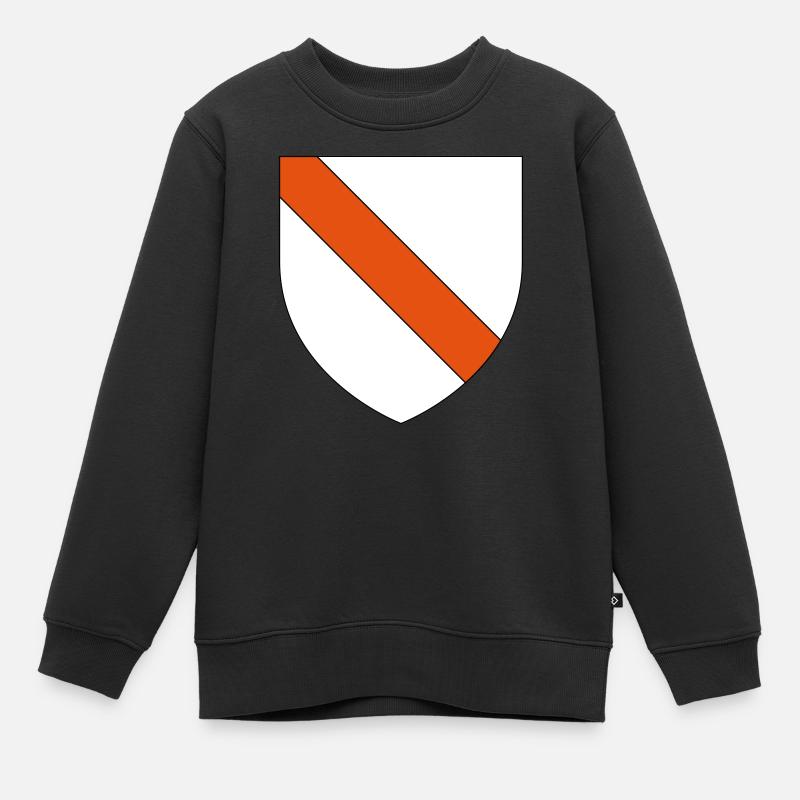 Straßburger Wappen - Kinder Premium Organic Sweatshirt - Schwarz