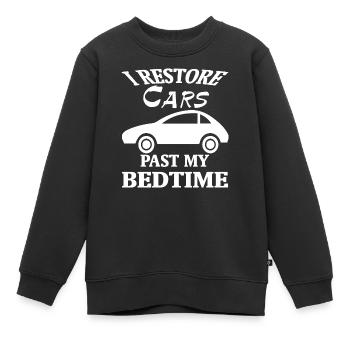 Voiture voiture - Sweat Premium enfant bio - noir - Devant - AI Model Kid Female (0cm)
