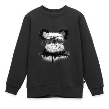 Koala #Cool - Kinder Premium Organic Sweatshirt - Schwarz - Vorne - AI Model Kid Female (0cm)
