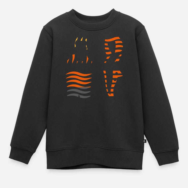 The Fifth Element - le 5ème ELEMENT - Sweat Premium enfant bio - noir