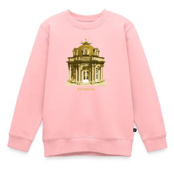 Bayreuth Sun Temple Hermitage Franconie Bavière - Sweat Premium enfant bio - rose - Devant - AI Model Kid Female (0cm)