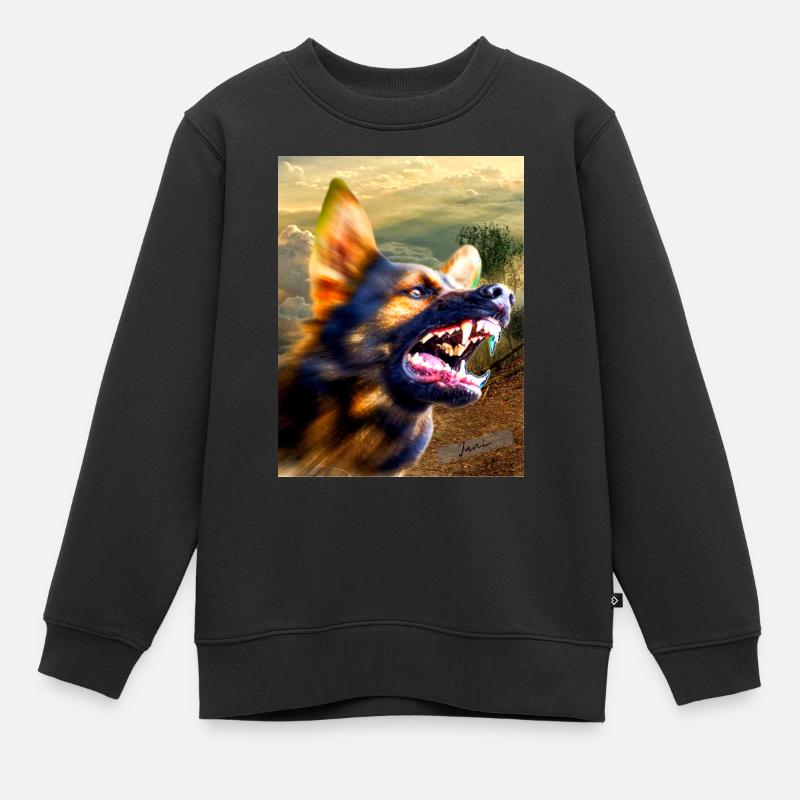 Titre de juin - Sweat Premium enfant bio - noir