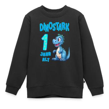 1. Geburtstag Baby Kindergeburtstag 1 Jahr alt - Kinder Premium Organic Sweatshirt - Schwarz - Vorne - AI Model Kid Female (0cm)