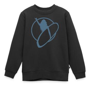 Let's go Surfing Girl - Kinder Premium Organic Sweatshirt - Schwarz - Vorne - AI Model Kid Female (0cm)