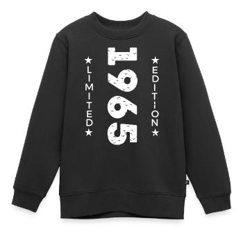1965 LIMITED EDITION - Sweat Premium enfant bio - noir - Devant - AI Model Kid Female (0cm)