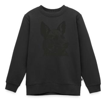 Chien Animal De Compagnie Aboiement Bello Chiot Chien Museau De Chien - Sweat Premium enfant bio - noir - Devant - AI Model Kid Female (0cm)