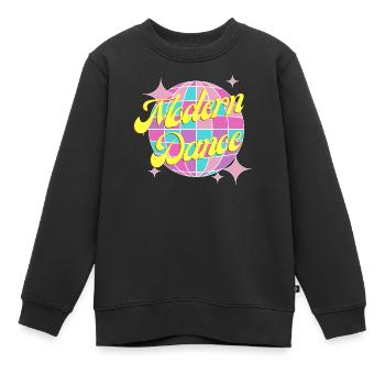 Buntes Modern Dance design für Kinder und Teenies - Kinder Premium Organic Sweatshirt - Schwarz - Vorne - AI Model Kid Female (0cm)