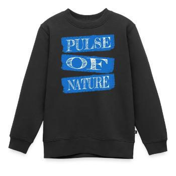 Happy Wilderness Trekking Wilderness - Sweat Premium enfant bio - noir - Devant - AI Model Kid Female (0cm)