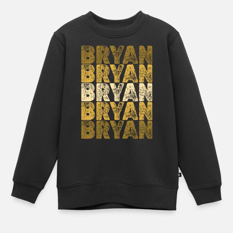 Roots Bryan - Kids Premium Organic Sweatshirt - black