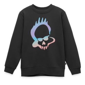 Logo Mansi Venice - Kinder Premium Organic Sweatshirt - Schwarz - Vorne - AI Model Kid Female (0cm)