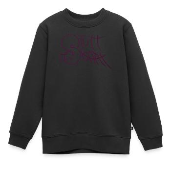 Stuttgart Kinderpullover - Kinder Premium Organic Sweatshirt - Schwarz - Vorne - AI Model Kid Female (0cm)