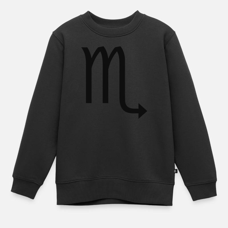 Scorpion / scorpion - Sweat Premium enfant bio - noir