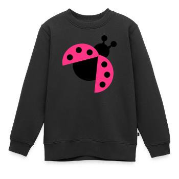 coccinelle - Sweat Premium enfant bio - noir - Devant - AI Model Kid Female (0cm)