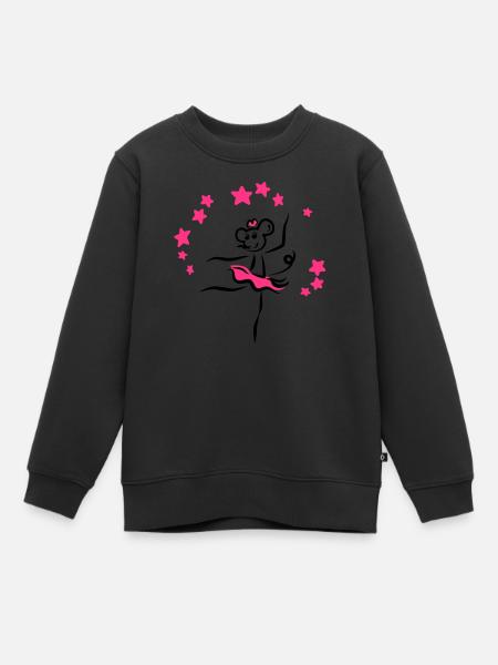 Tanzmaus | Dance Shirts - Kids Premium Organic Sweatshirt - black
