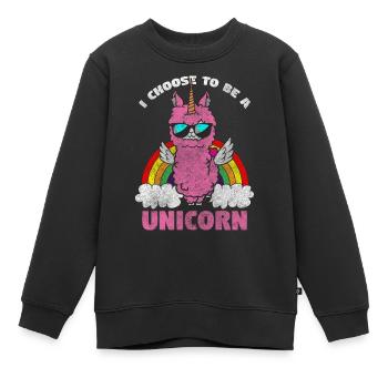 Peru Tierfreund - Kinder Premium Organic Sweatshirt - Schwarz - Vorne - AI Model Kid Female (0cm)