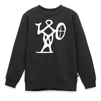 chaman sami noaid - Sweat Premium enfant bio - noir - Devant - AI Model Kid Female (0cm)
