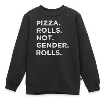 Politique, neuf interdictions amusantes - Sweat Premium enfant bio - noir - Devant - AI Model Kid Female (0cm)