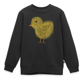 Kleines süßes Küken - Kinder Premium Organic Sweatshirt - Schwarz - Vorne - AI Model Kid Female (0cm)
