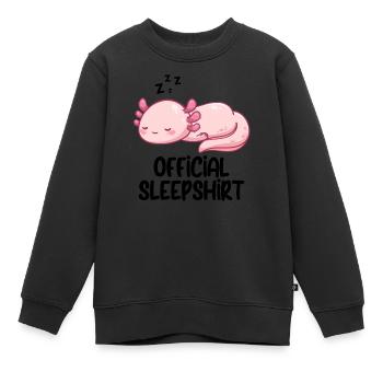 Lustiger Spruch Bild Witzig Humor Geschenkidee - Kinder Premium Organic Sweatshirt - Schwarz - Vorne - AI Model Kid Female (0cm)