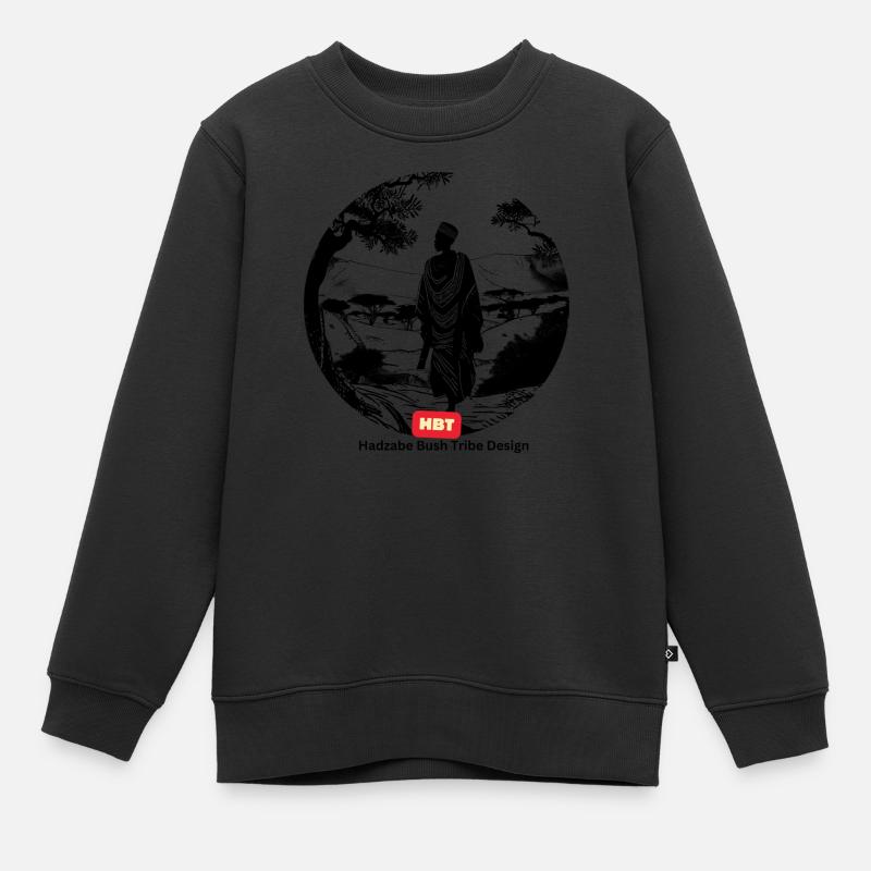 HBT 62 - Sweat Premium enfant bio - noir