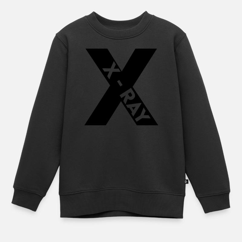 OTAN X - Sweat Premium enfant bio - noir