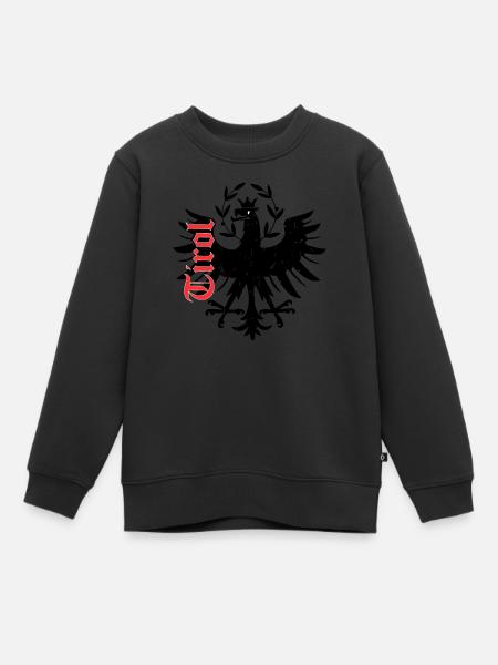 Tirol - Kids Premium Organic Sweatshirt - black