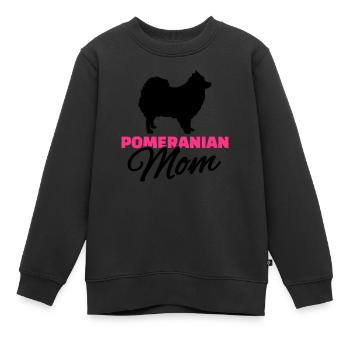 Spitz - Kinder Premium Organic Sweatshirt - Schwarz - Vorne - AI Model Kid Female (0cm)