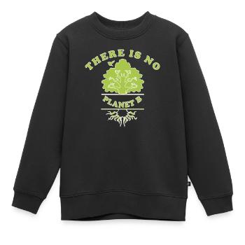 Nachhaltigkeit - Kinder Premium Organic Sweatshirt - Schwarz - Vorne - AI Model Kid Female (0cm)