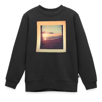 Retro-Erinnerungen - Kinder Premium Organic Sweatshirt - Schwarz - Vorne - AI Model Kid Female (0cm)