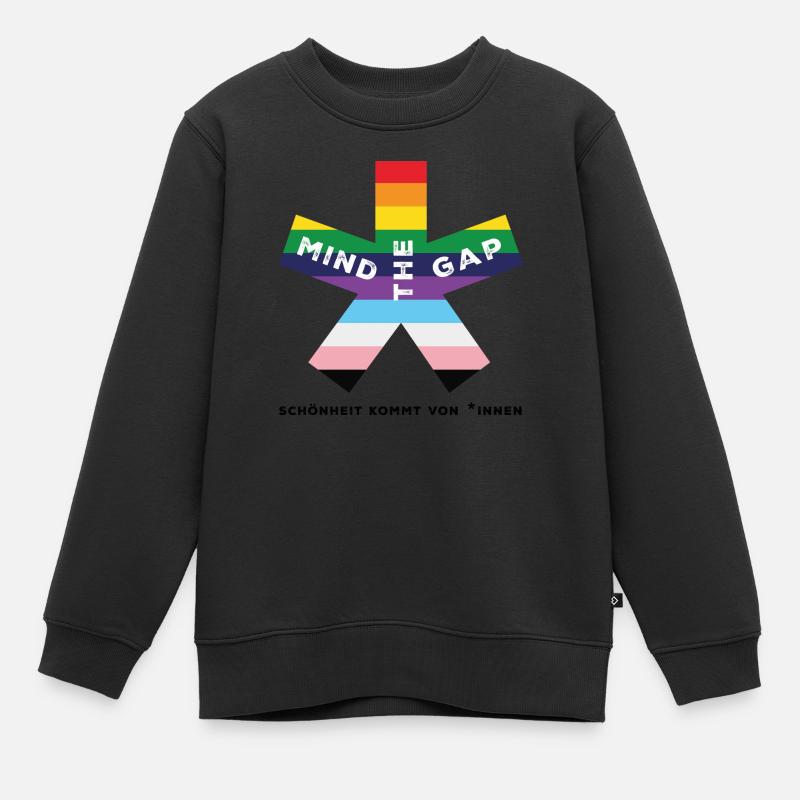 blockedTitle - Kinder Premium Organic Sweatshirt - Schwarz