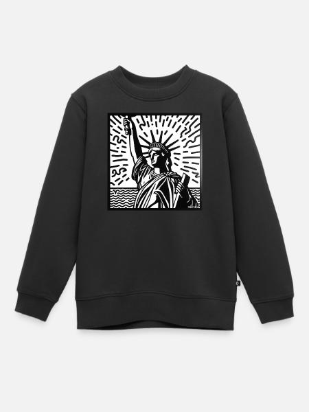 Liberty Radiance - Sweat Premium enfant bio - noir
