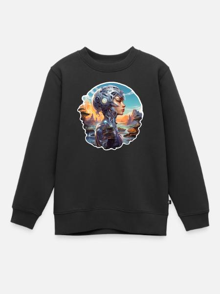 Science Fiction Fantasy - Kinder Premium Organic Sweatshirt - Schwarz