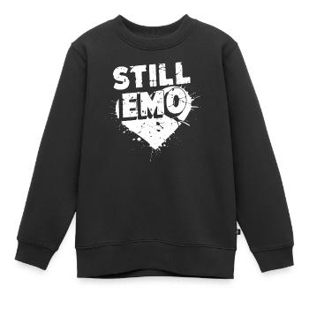Toujours Emo ! Emo Goth Alternative - Sweat Premium enfant bio - noir - Devant - AI Model Kid Female (0cm)